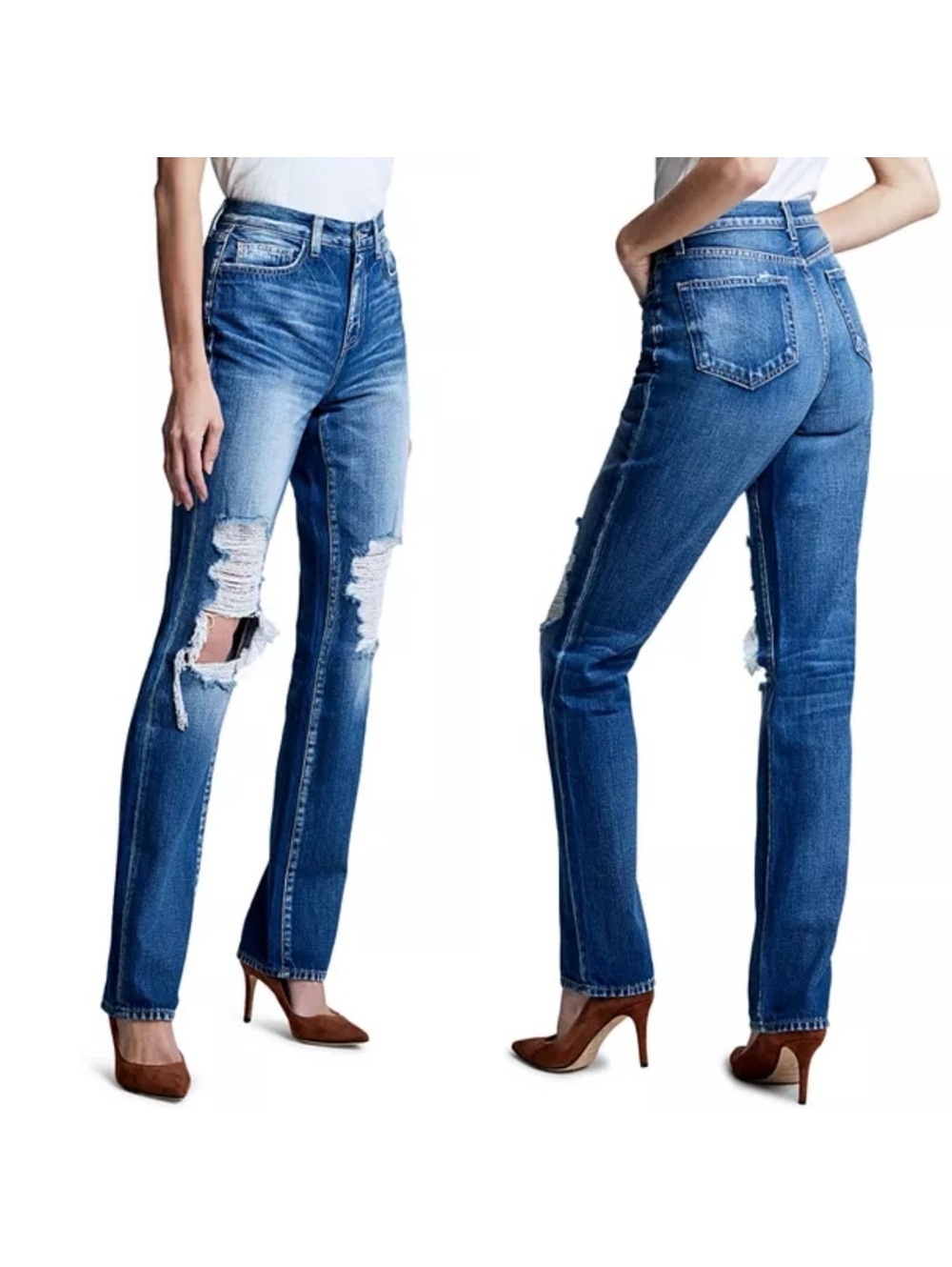 L’Agence Rockie High Rise Cigarette Jeans in Newberry,  Size 33 New w/Tag